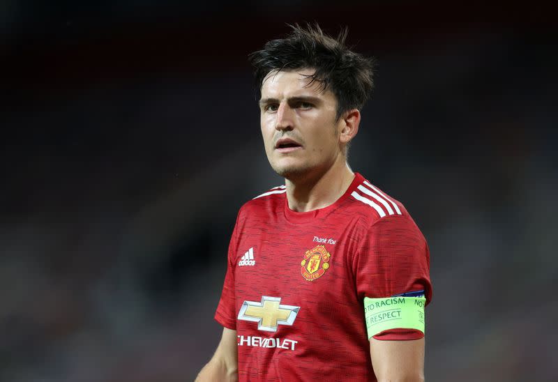 FILE PHOTO: Manchester United captain Harry Maguire