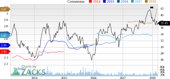 Exelon (EXC) reported earnings 30 days ago. What's next for the stock? We take a look at earnings estimates for some clues.