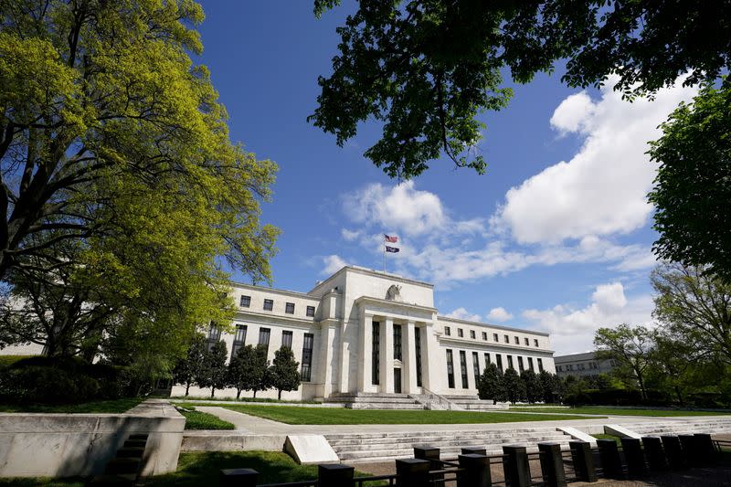 FILE PHOTO: The Federal Reserve in Washington