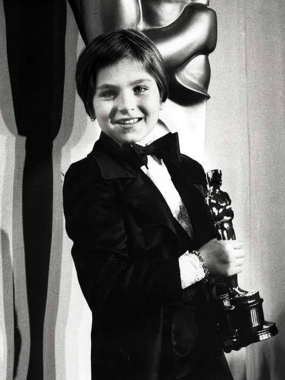 1974: TATUM O'NEAL BECOMES THE YOUNGEST OSCAR WINNER IN HISTORY