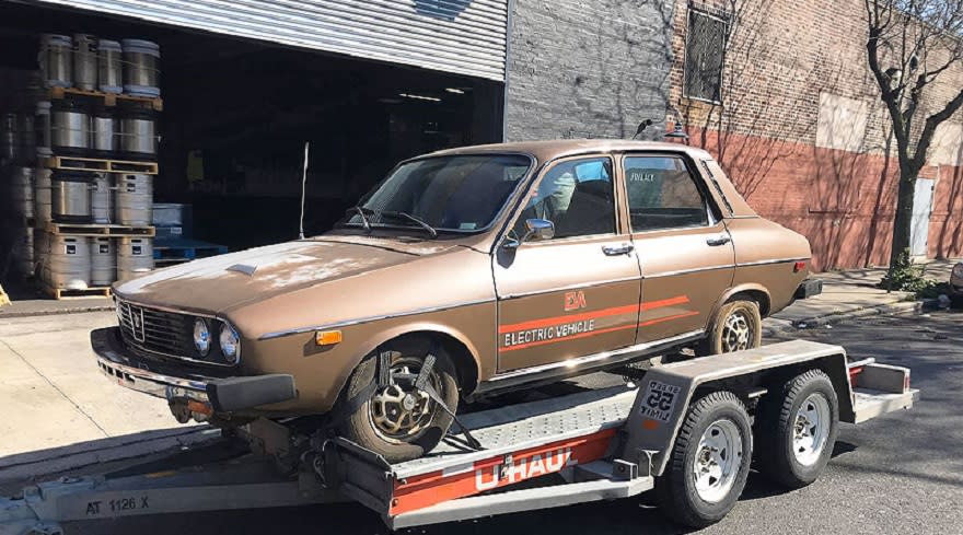 Renault 12 eléctrico, un invento de la NASA.