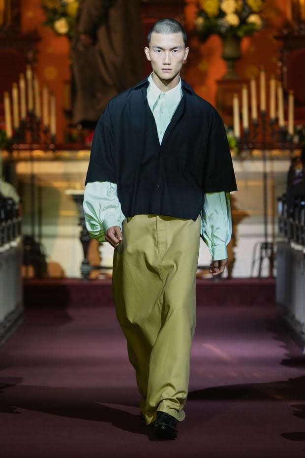 <p>A look from the Willy Chavarria Spring 2023 collection. <em>Photo: Selwyn Tungol/ Courtesy of Willy Chavarria</em></p>