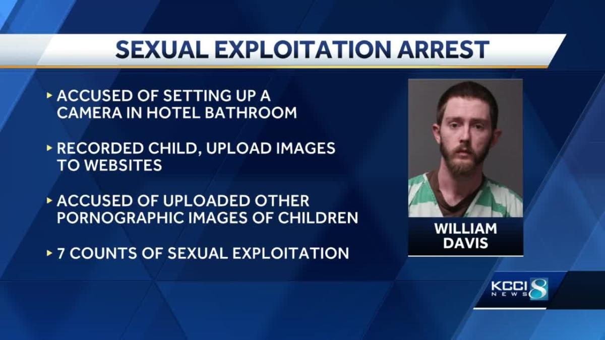 Police: Clive man uploaded child porn to various websites