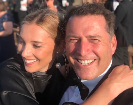 Karl posted this selfie to mark the occasion this morning, one day after the actual anniversary. Photo: Instagram/karlstefanovic_