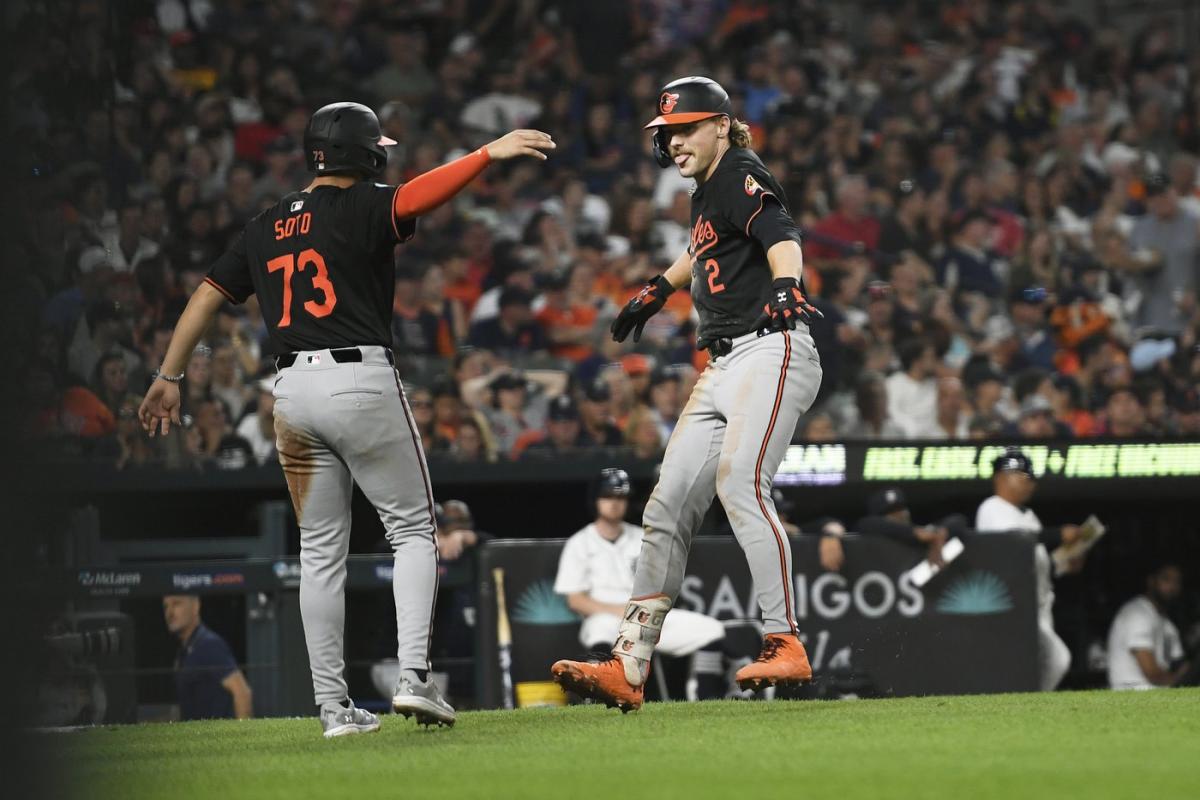 Gunnar Henderson homers as the Baltimore Orioles top the Detroit Tigers 4-2