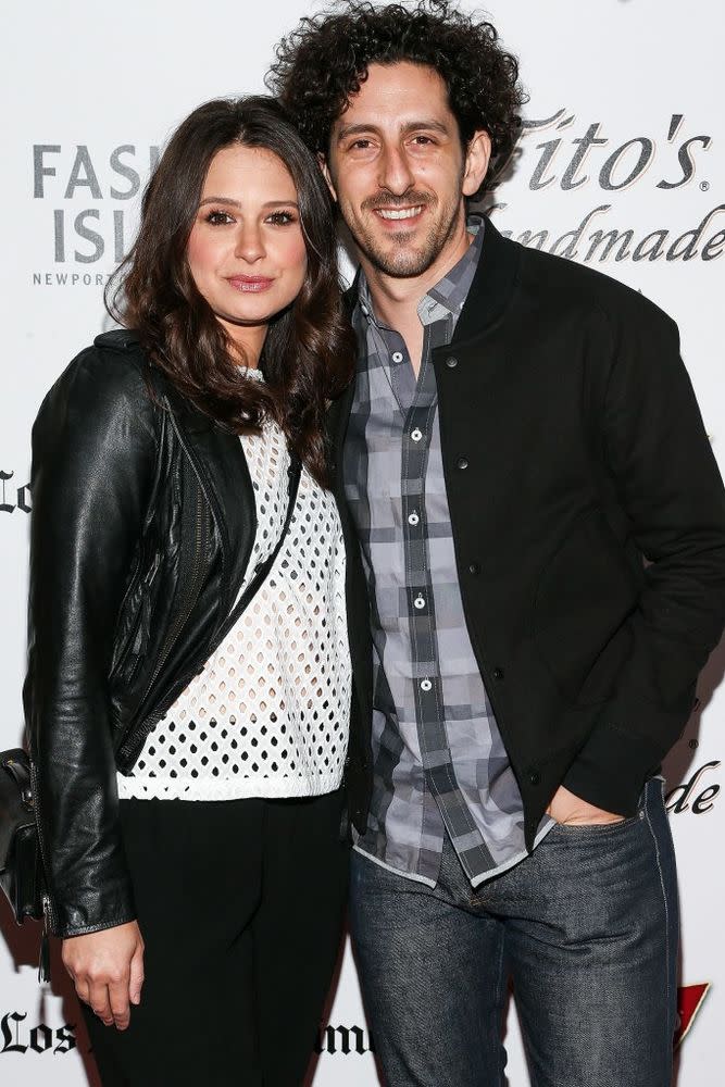 Katie Lowes and husband Adam Shapiro