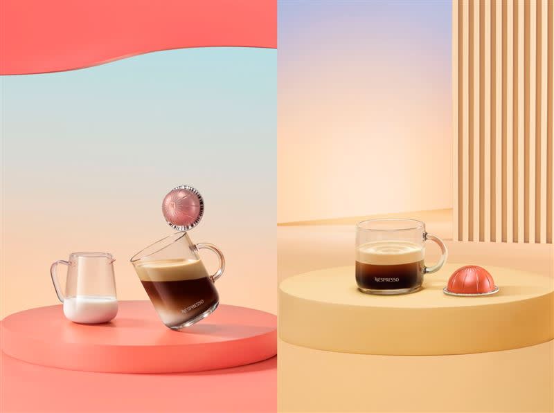 用能量咖啡滿足晨型人的醒腦時刻！Nespresso推出「活力維他」、「元氣人參」咖啡。（圖／業者提供）