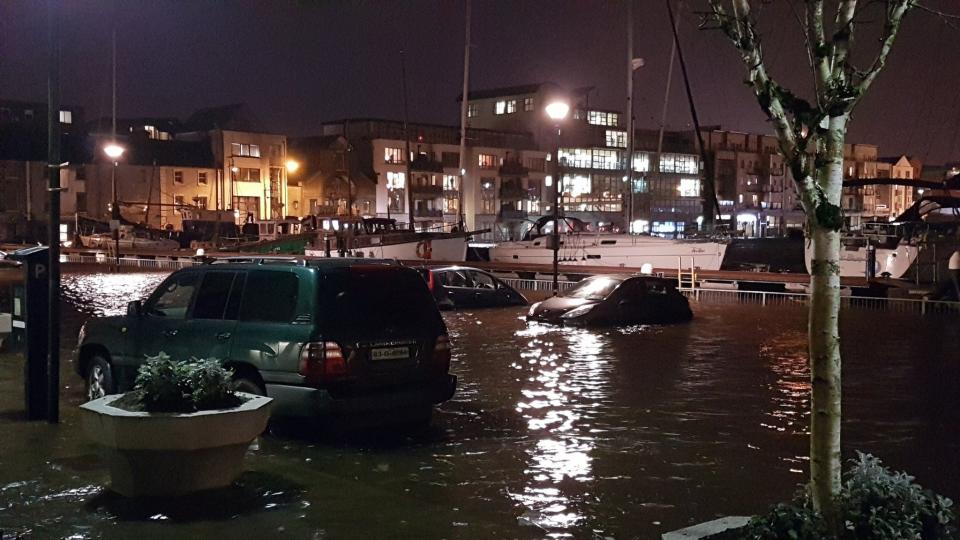 Rain batters Galway