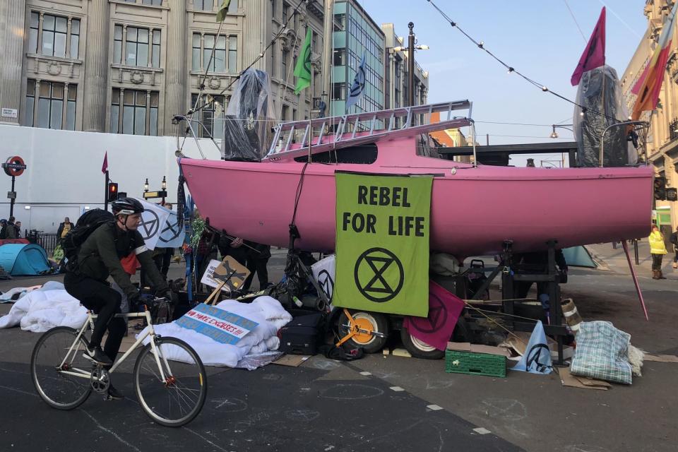 Extinction Rebellion: Climate change protesters' disruption to London commuters is a ‘side effect’