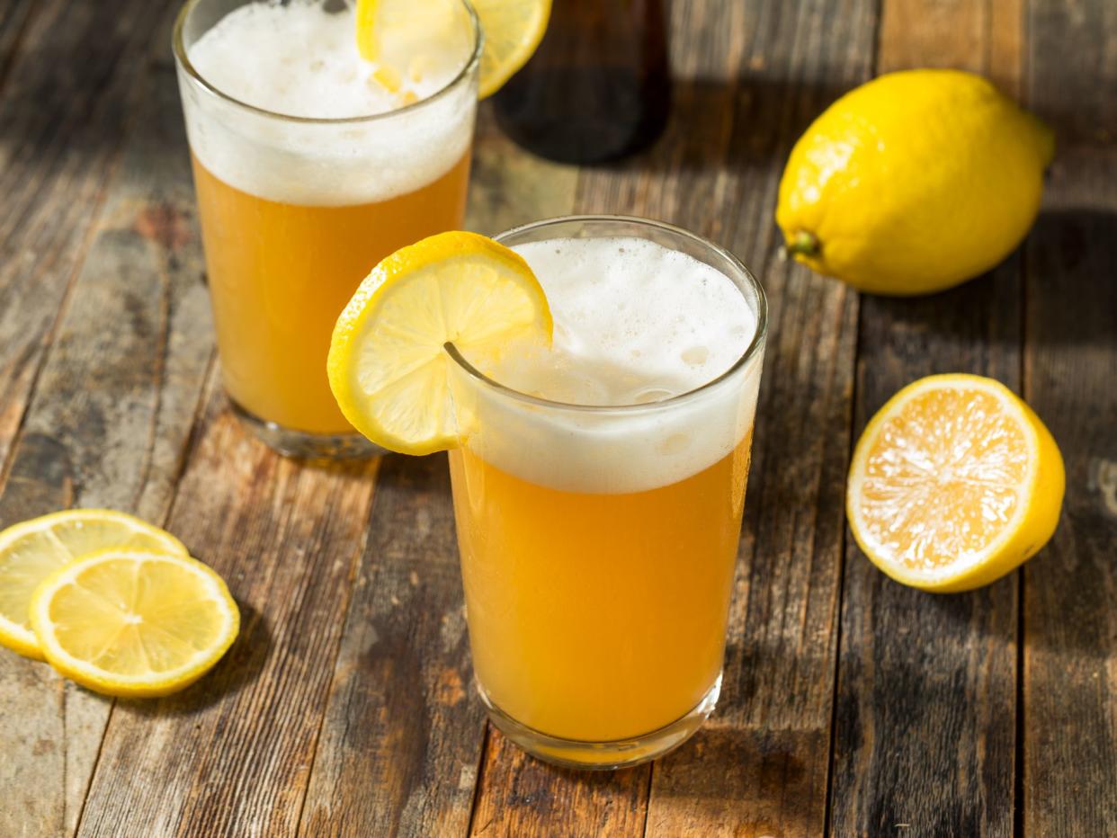 Refreshing Lemon Beer Shandy Ready to Drink