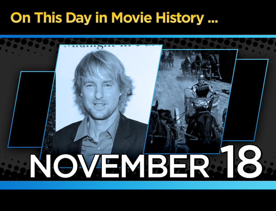 On This Day in Movie History November 18 Title Card