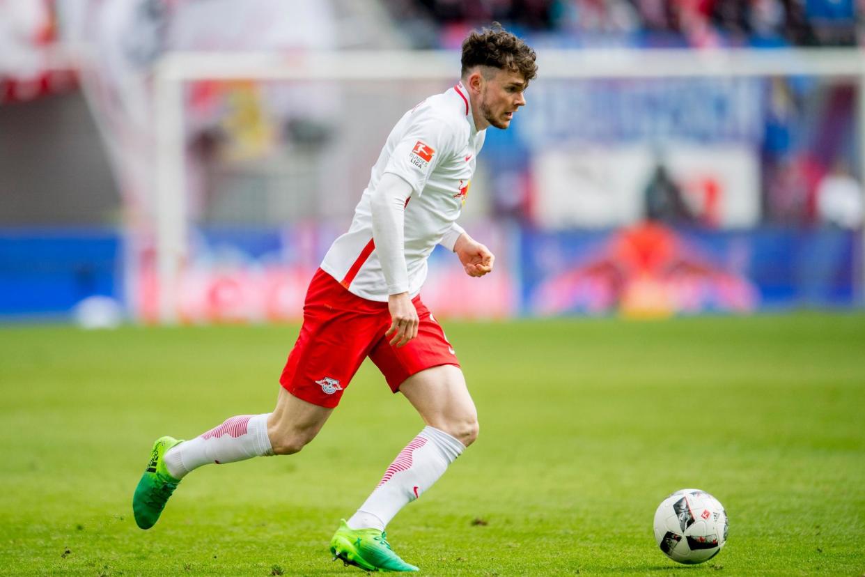 On the move: Burke looks set to leave Leipzig after only one season: AFP/Getty Images