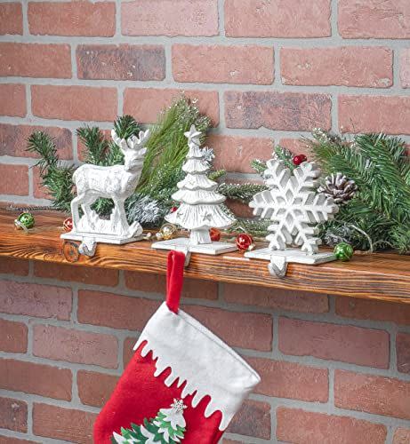 21) Cast-Iron Stocking Holders