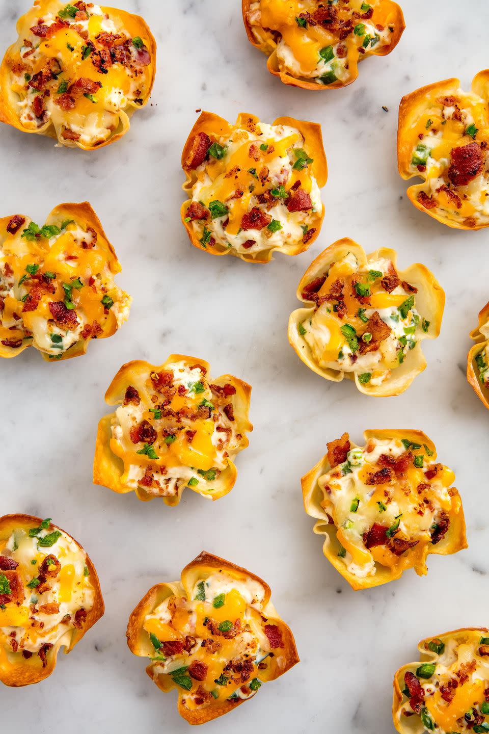 Jalapeño Popper Wonton Cups