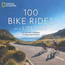 This photo shows the cover of National Geographic’s “100 Bike Rides of a Lifetime.” Niche books are a good option for holiday gift giving. (National Geographic via AP)