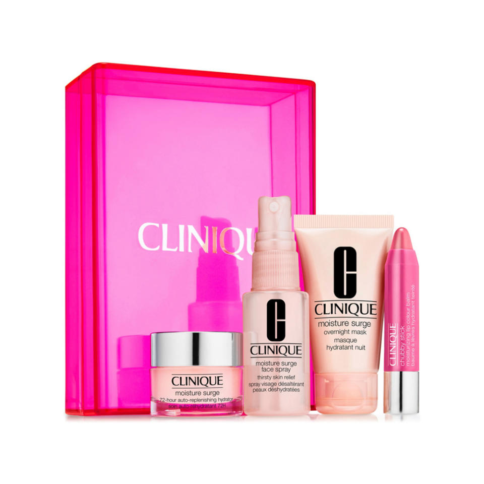 Clinique Dewy Delights: Moisture Surge Set. (Photo: Ulta)