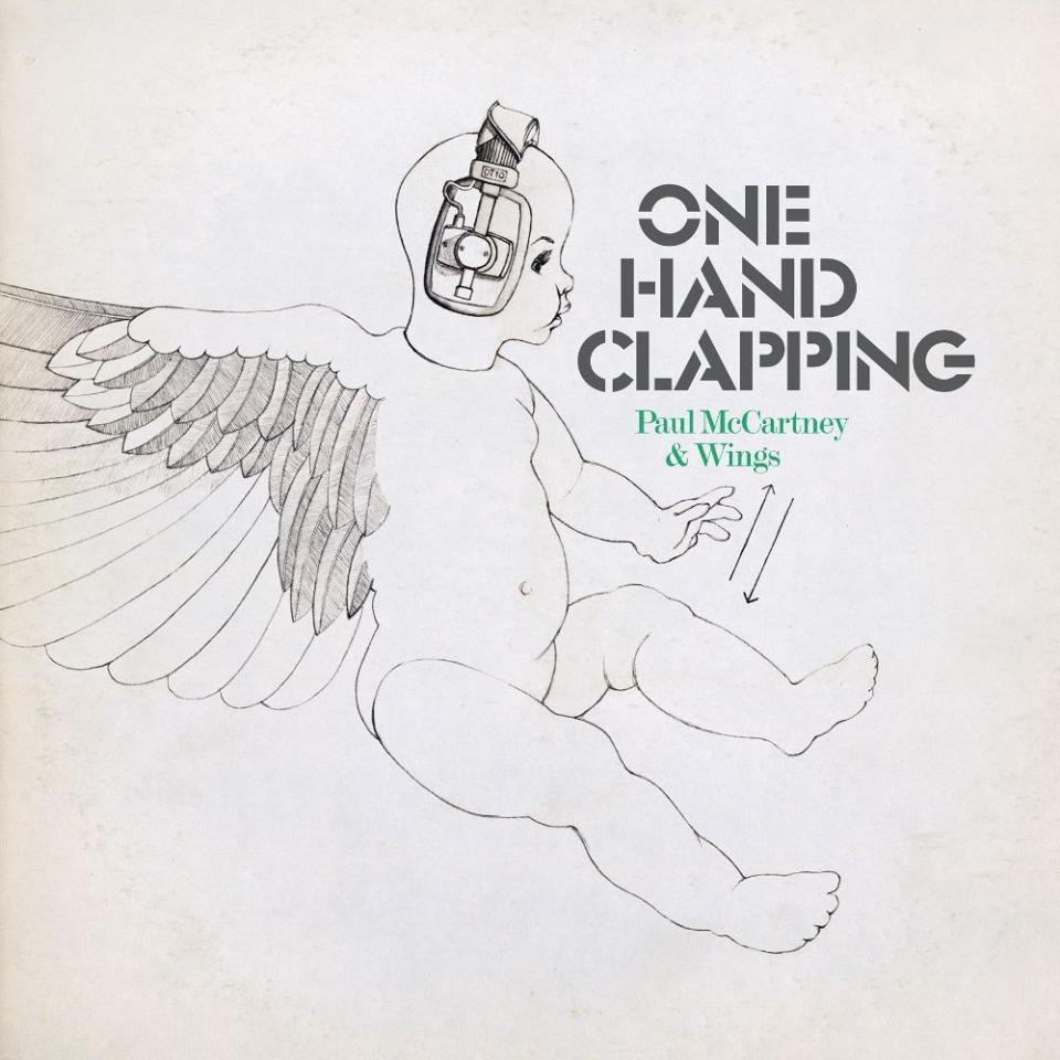 Paul McCartney & Wings One Hand Clapping Album Artwork 1974 Studio Live Album 