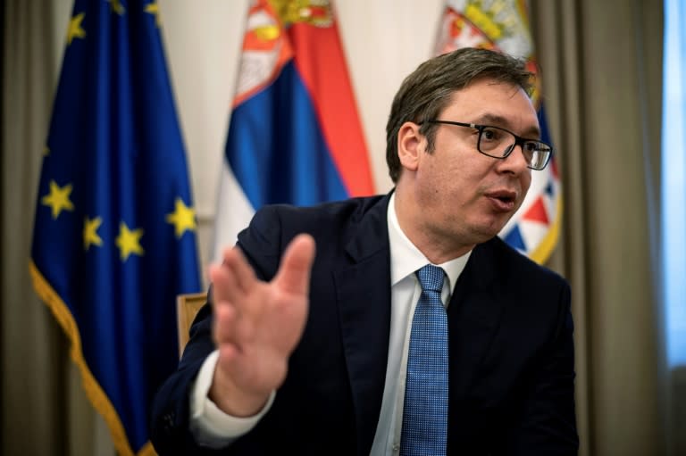 Kosovo remains the major "hurdle" blocking Serbia's path to European Union membership, Serbian President Aleksandar Vucic told AFP in an interview, urging concessions from Pristina