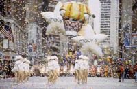 <p>Here the Rockettes perform in 2001, at least 30 years since their first appearance at the parade.</p>