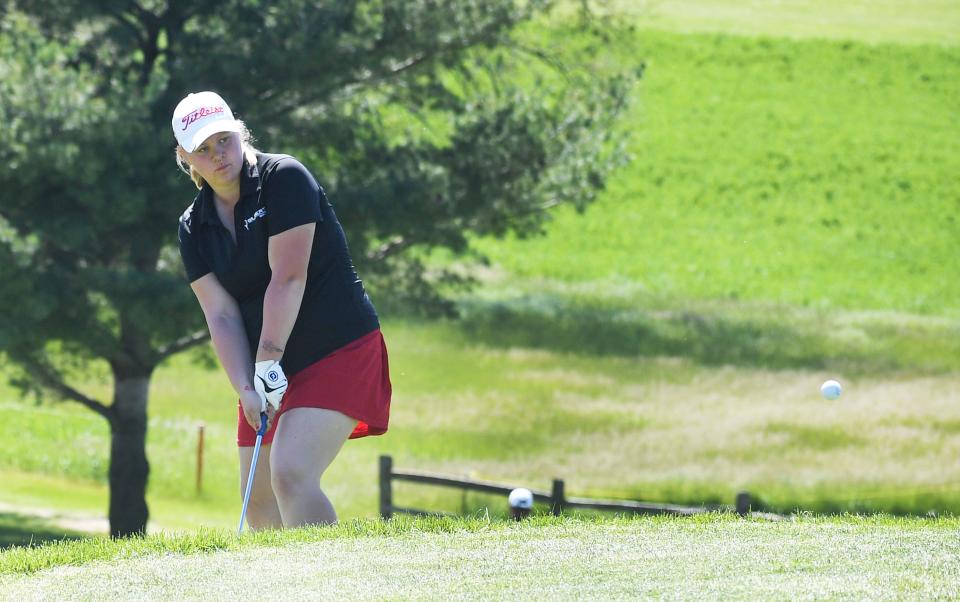 Gilbert's Macy Underwood is hoping for a third straight trip to the state tournament in her final season of HS golf.