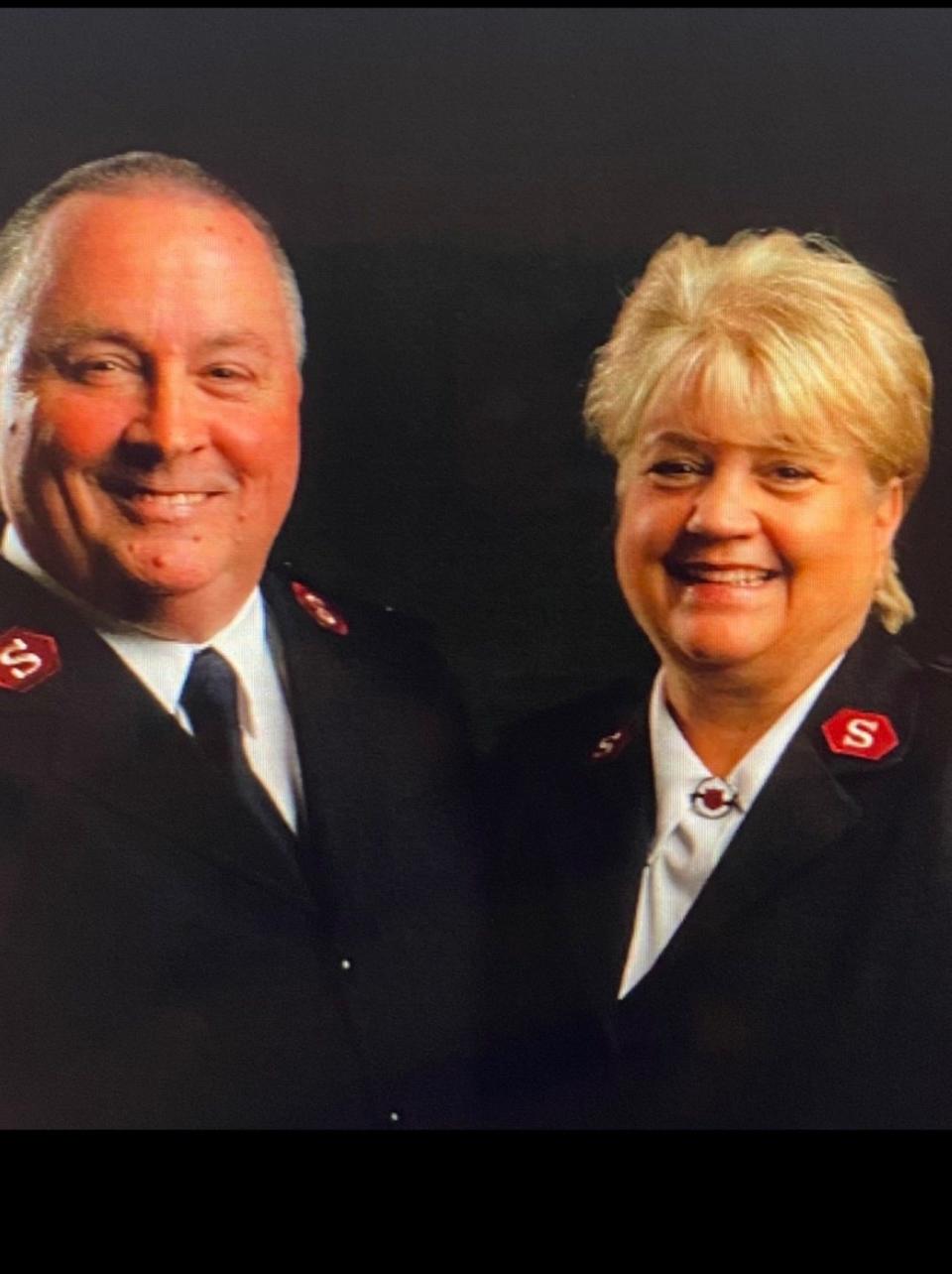 Salvation Army Majors Bill and Brenda Shafer are looking to the community to donate to the Empty Stocking Program.