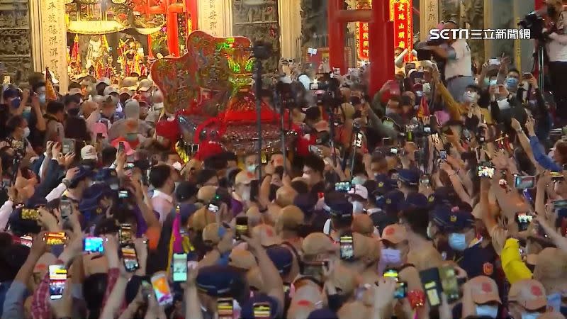 大甲媽祖繞境活動倒數計時，台中大甲警方也公佈交管措施。（圖／翻攝畫面）