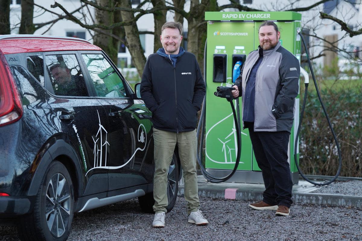 The EV charge points are powered by 100 percent renewable energy <i>(Image: Stripe Communications)</i>