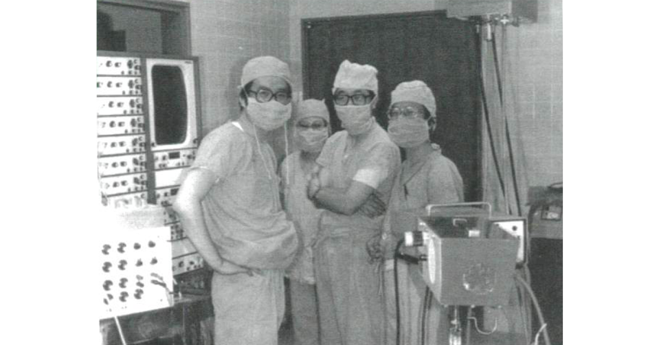 洪瑞松教授最大的貢獻是引進二尖瓣的氣球擴張術，嘉惠台灣病人。圖/翻拍自《洪瑞松教授紀念集》