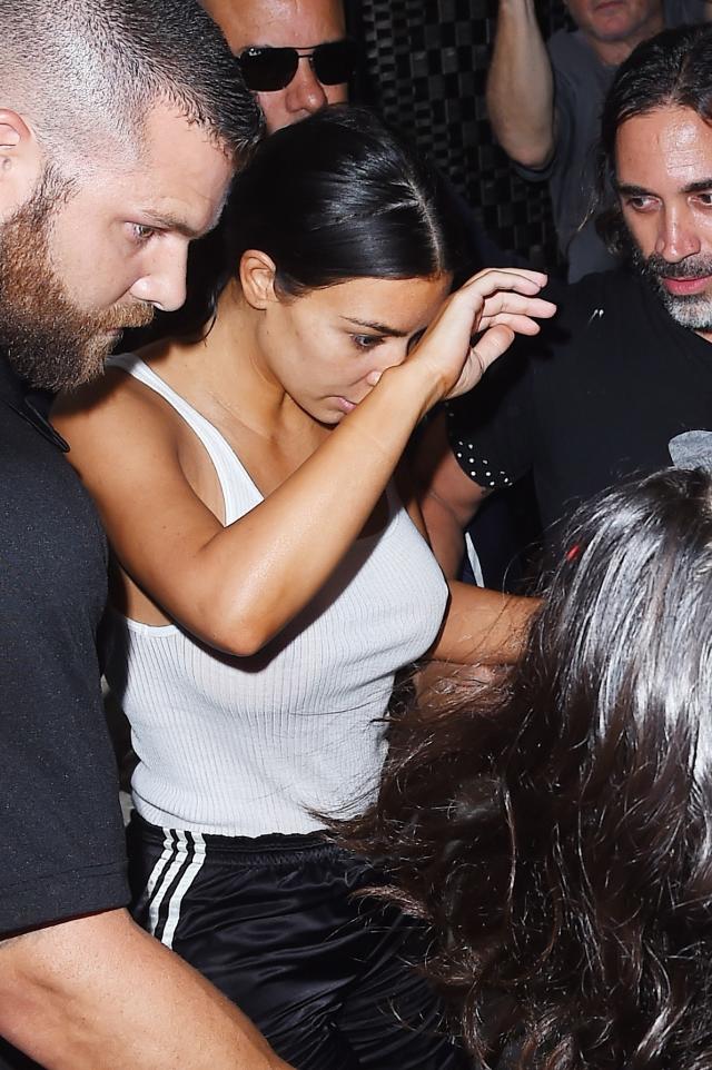 There are no words! Kim Kardashian wears no bra in Paris and gives fans an  eyeful of nipple and side-boob - OK! Magazine