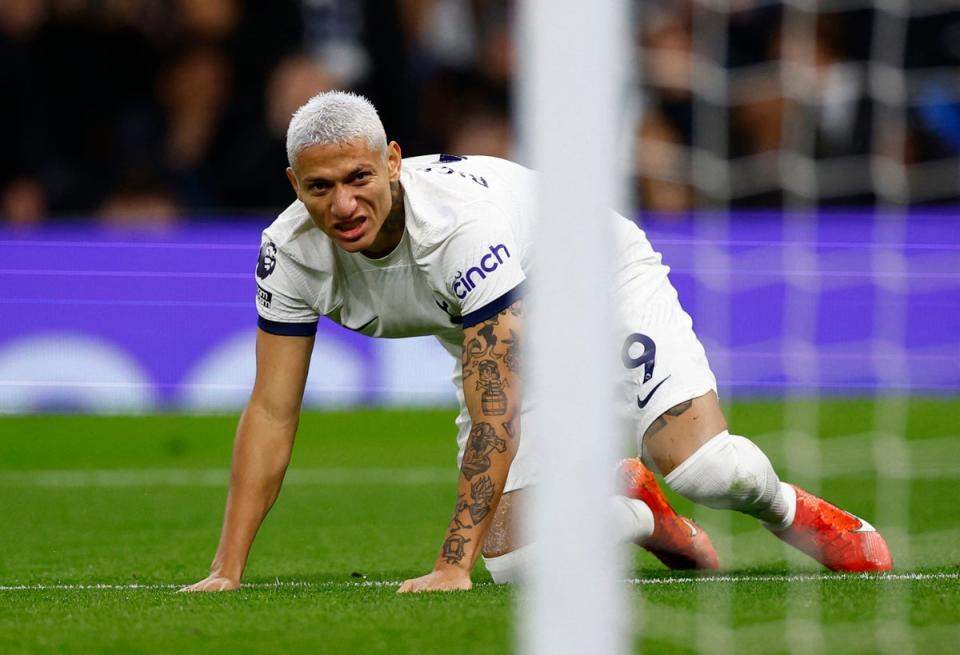 Richarlison should have scored with the score at 1-1 (Action Images via Reuters)