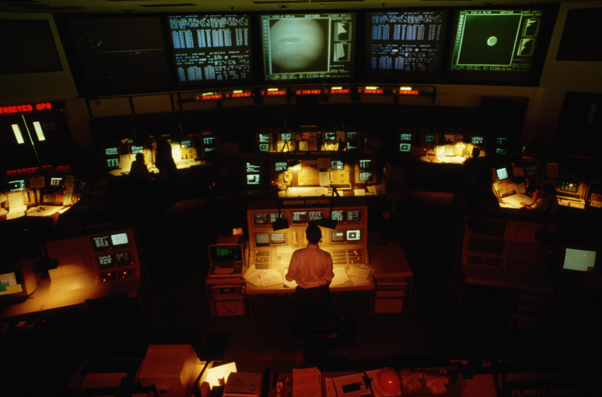 NASA’s control room (Picture NASA)