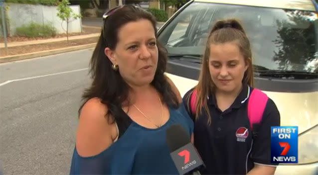 One mother said she shocked at how close the rifle was to where her children play. Photo: 7 News