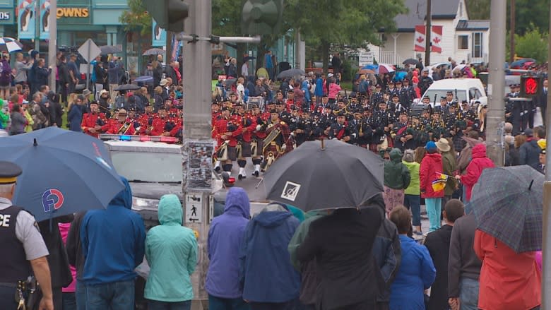 Hundreds line Fredericton streets to say goodbye to fallen officers