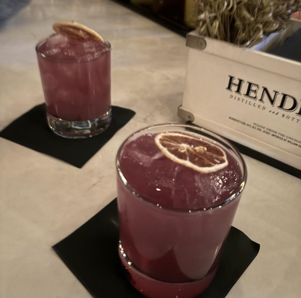 The gin-based Lavender Lemonade is one of the cocktails on tap available at The Blind Elephant, 21 N. Front St. in downtown Wilmington, N.C.