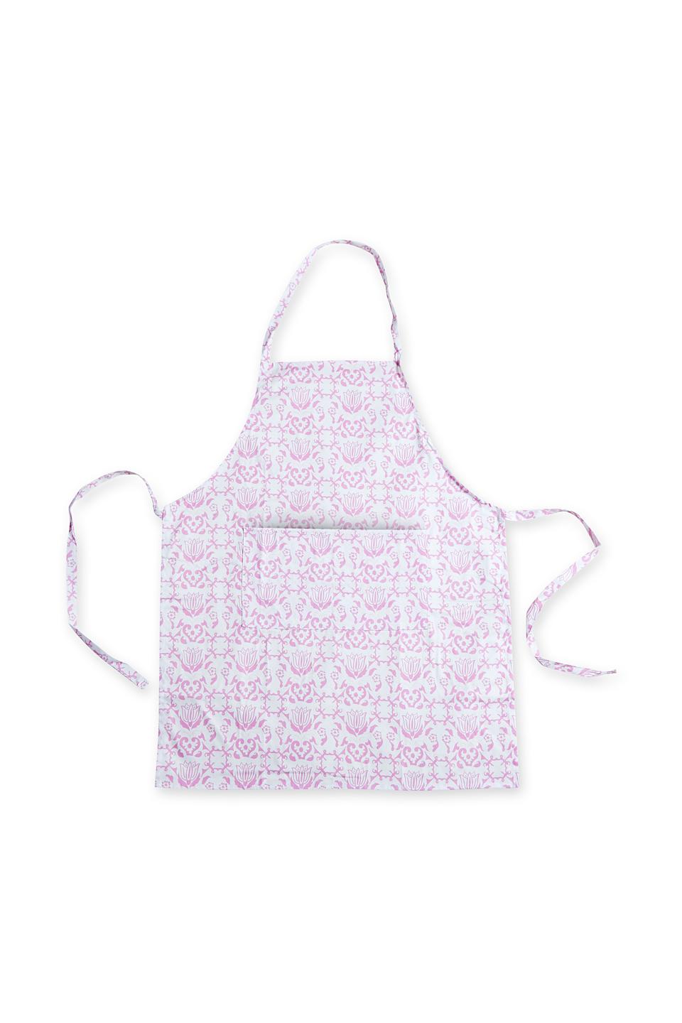 Pink & White Apron