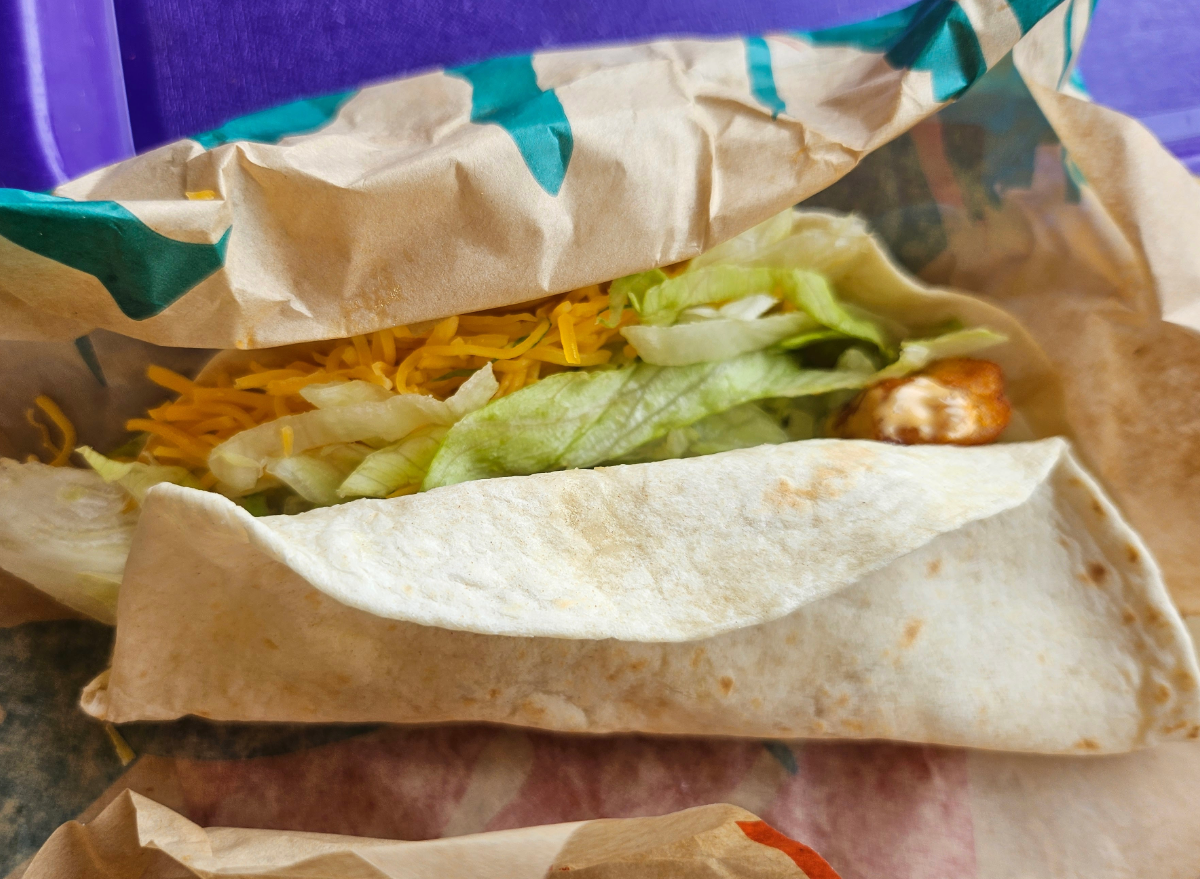 spicy potato taco taco bell. 