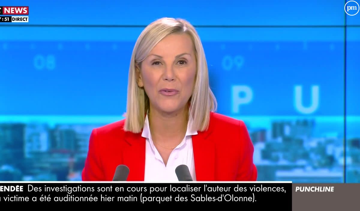 Quand Laurence Ferrari présente un sondage sur CNews en ométtant de citer les deux principaux candidats de la gauche - CNews