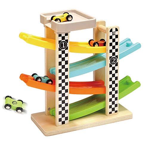 Wooden Race Track Car Ramp