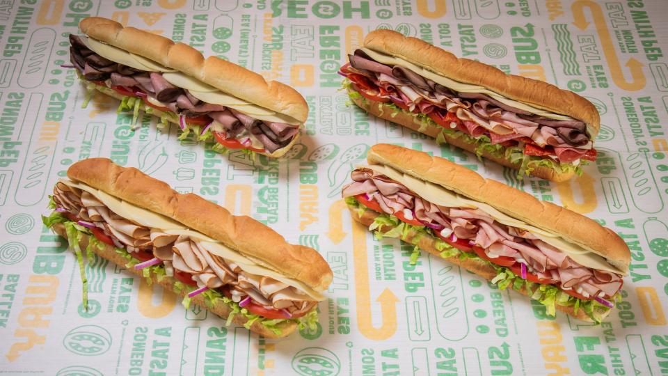 Deli Hereos are the new Subway sandwiches rolling out with freshly sliced deli meats.
