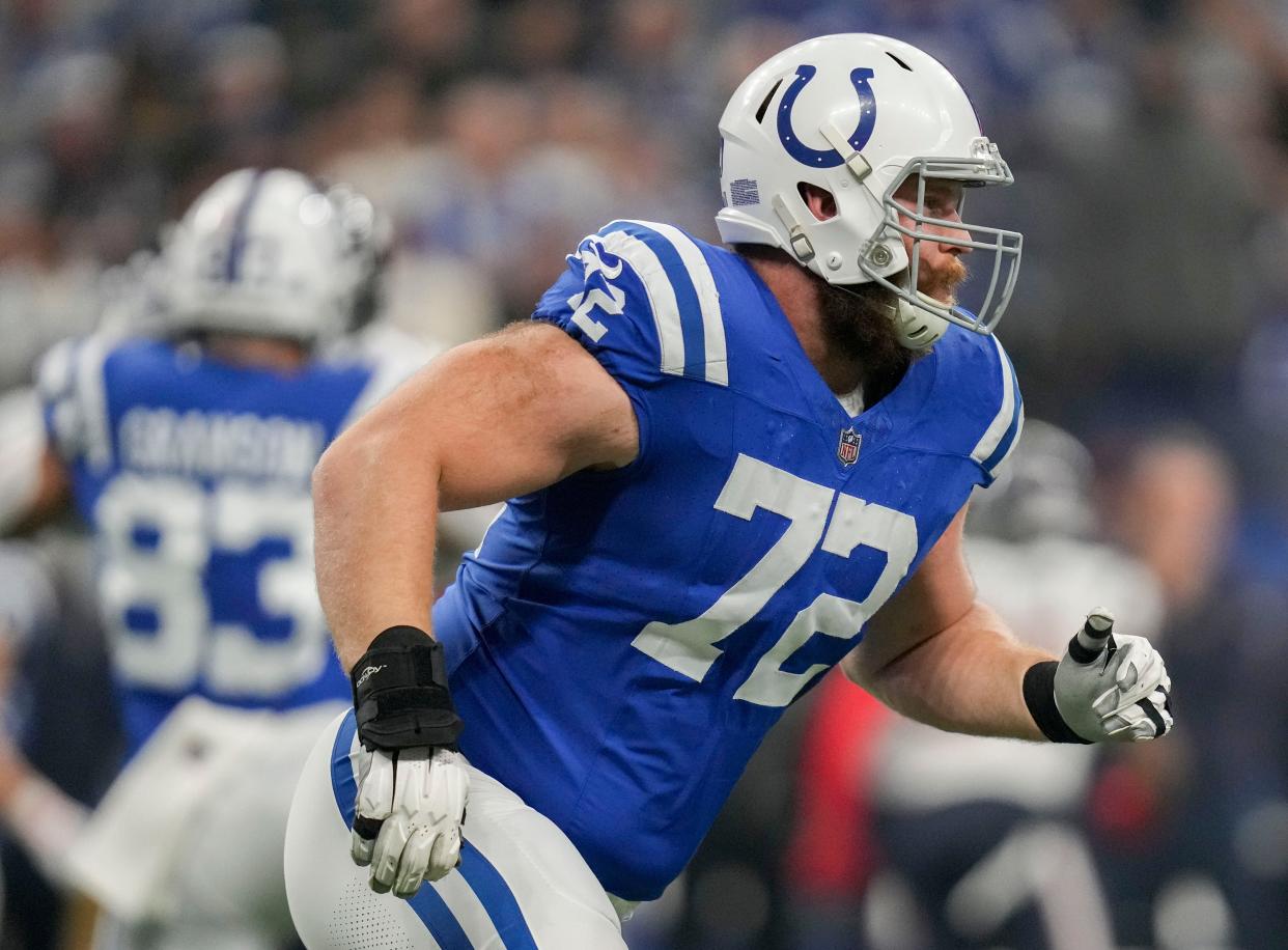 Indianapolis Colts right tackle Braden Smith is going into his seventh season as a starter.