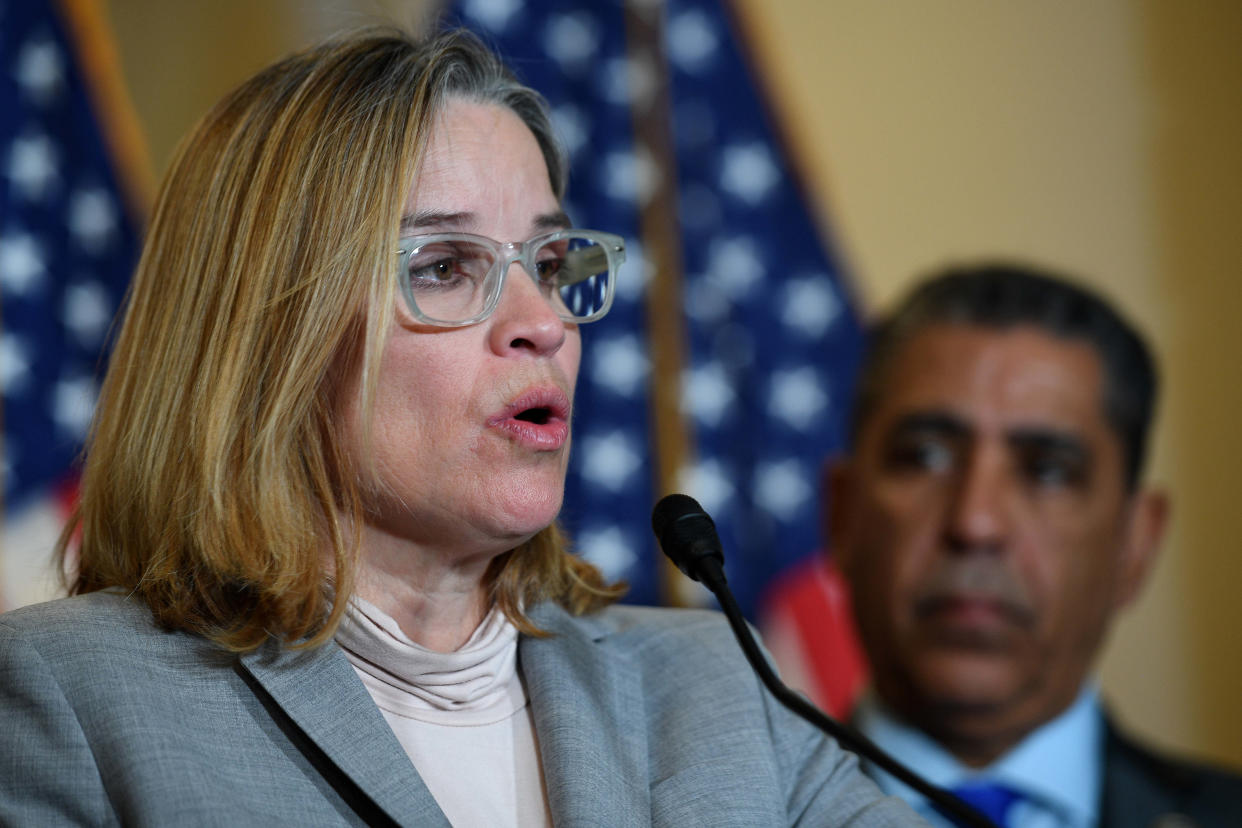 &ldquo;The federal government didn&rsquo;t do things right from the beginning,&rdquo; the mayor&nbsp;<a href="http://time.com/5098411/carmen-yulin-cruz-interview-san-juan-trump/" target="_blank">told Time magazine.</a> (Photo: JIM WATSON via Getty Images)