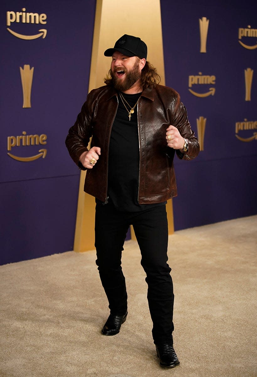 Nate Smith attends the 2024 ACM Awards.