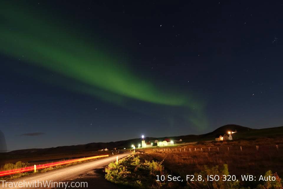 冰島 拍攝極光 iceland northern light aurora