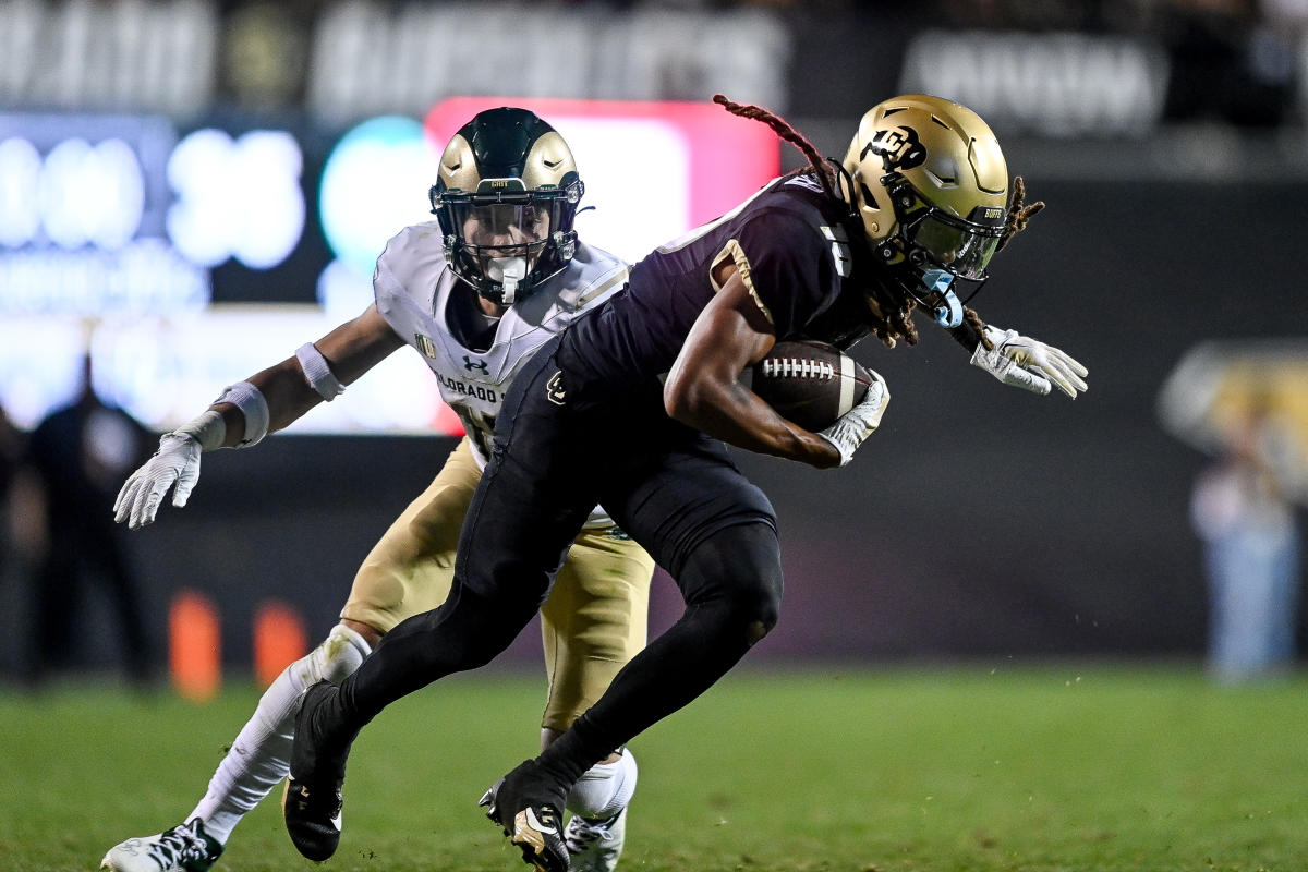 Wearing No. 21 just like dad, safety Shilo Sanders leads Colorado's defense  into game at Oregon