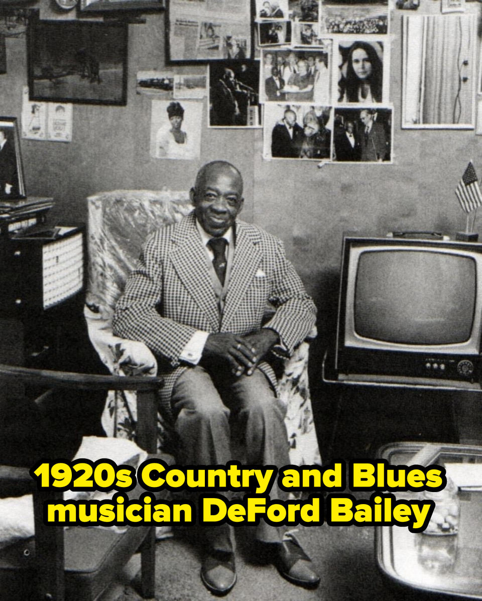 Closeup of DeFord Bailey