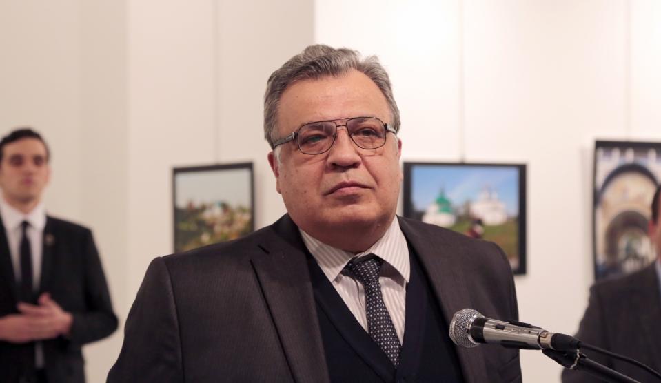 Russian ambassador to Turkey Andrey Karlov assassinated in Ankara