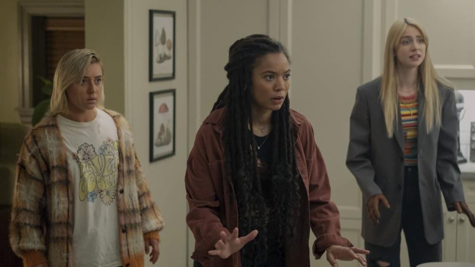 Lizzie Broadway, Jaz Sinclair and Maddie Phillips in Gen V