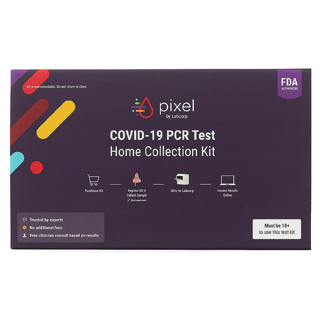 Labcorp Pixel COVID-19 PCR Test Home Collection Kit1.0ea (DIFFBOT)