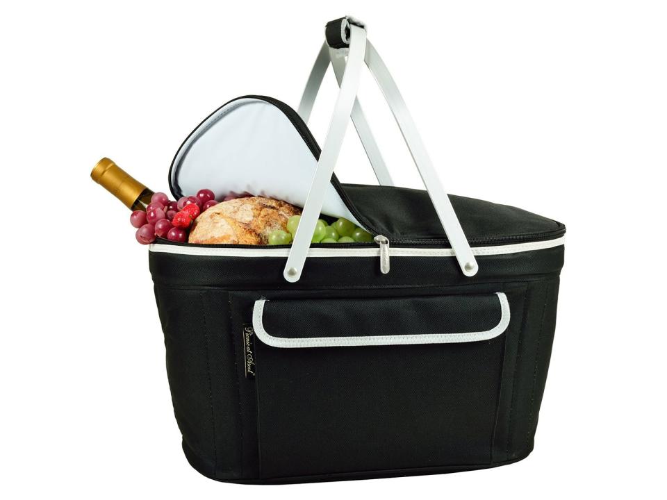 Picnic at Ascot Insulated Folding Picnic Basket