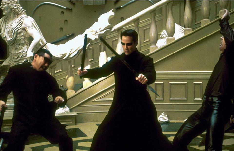 KEANU REEVES, THE MATRIX RELOADED, 2003